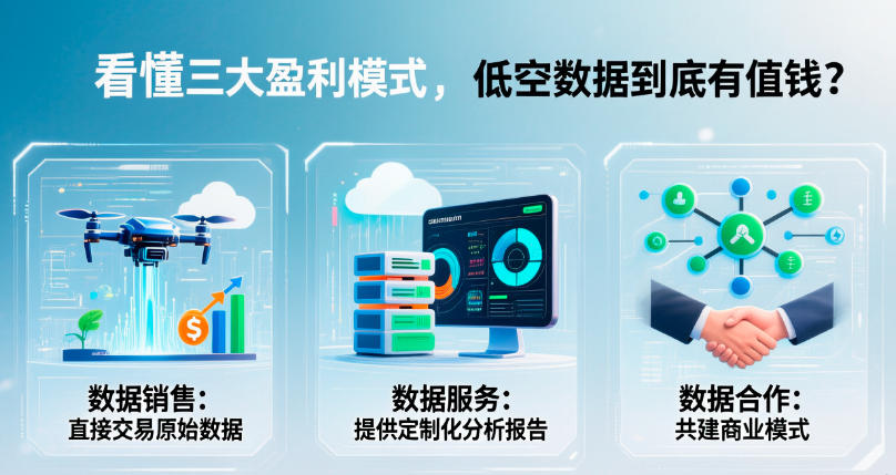 看懂三大盈利模式，低空数据到底有多值钱？(图1)