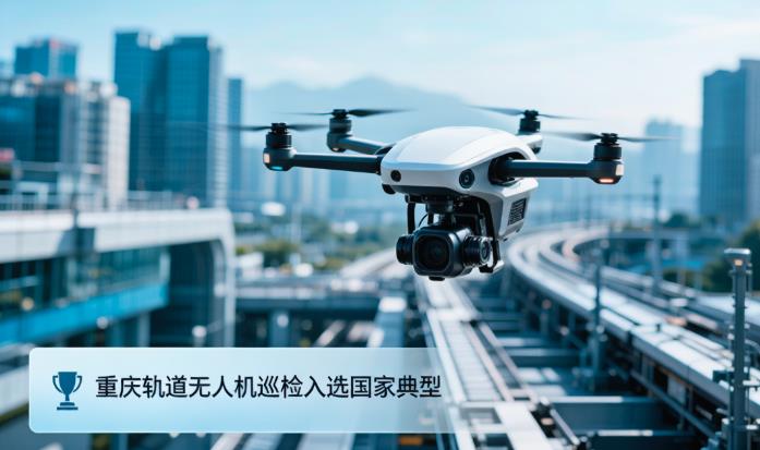 重庆轨道无人机巡检入选国家典型