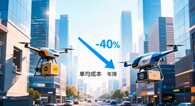 单均成本年降40%！揭秘美团顺丰如何把无人机生意做成“印钞机”