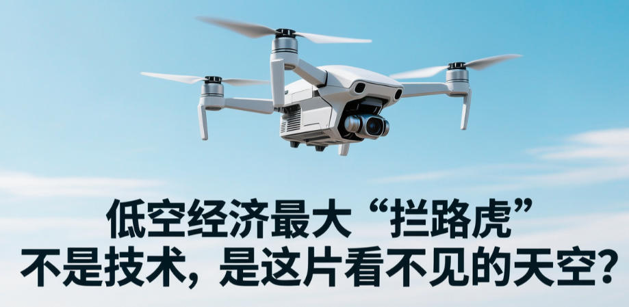 低空经济最大“拦路虎”不是技术,是这片看不见的天空?(图1) 低空经济最大“拦路虎”不是技术,是这片看不见的天空?(图1)