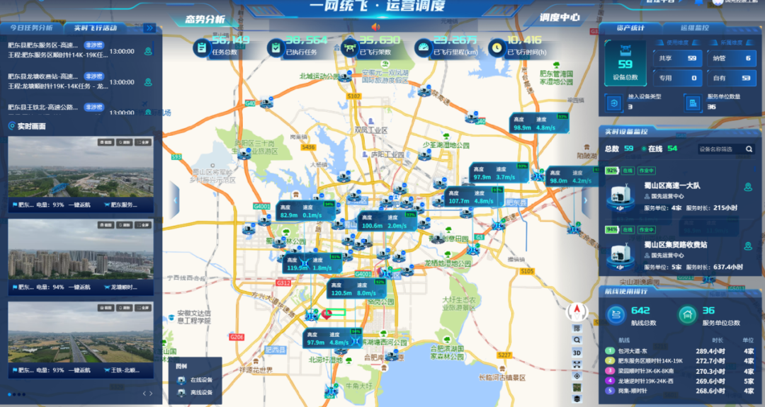 安徽因地制宜拓展低空经济应用场景（一）——合肥市低空政务“一网统飞”赋能城市治理(图1)