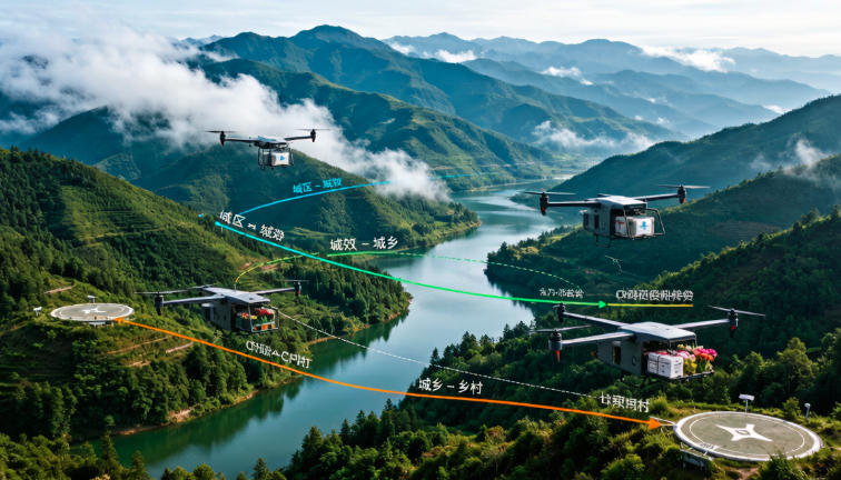 云南山区物流痛点,三级低空配送网络成型(图1) 云南山区物流痛点,三级低空配送网络成型(图1)