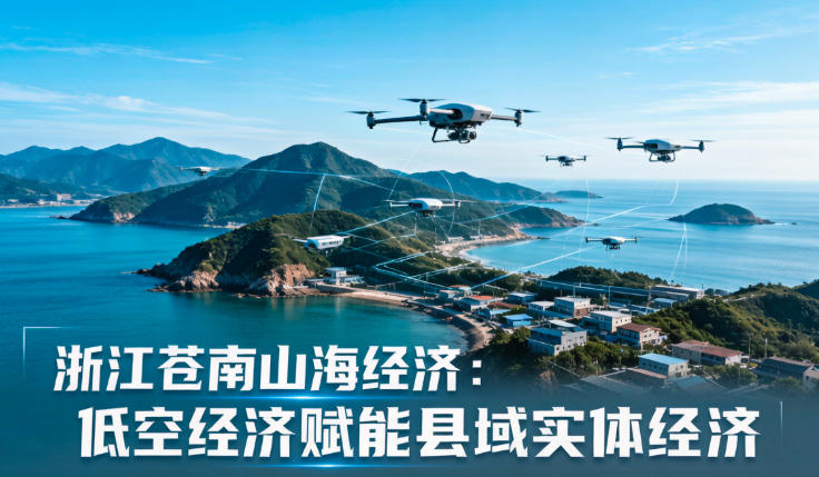 山海为景、科技为翼,苍南打造县域低空经济新标杆(图1) 山海为景、科技为翼,苍南打造县域低空经济新标杆(图1)