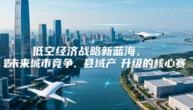 低空经济战略新蓝海，是未来城市竞争、县域产业升级的核心赛