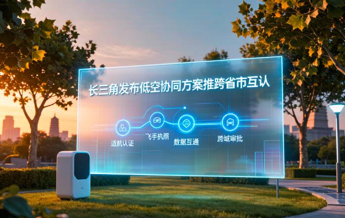 长三角低空跨省互认落地，彻底终结城市试点孤岛