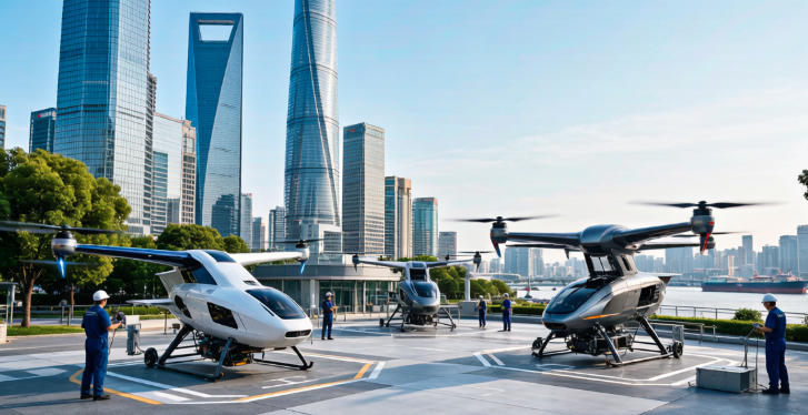 2026上海低空新!eVTOL集群激活常态化商业运营新赛道(图1) 2026上海低空新!eVTOL集群激活常态化商业运营新赛道(图1)