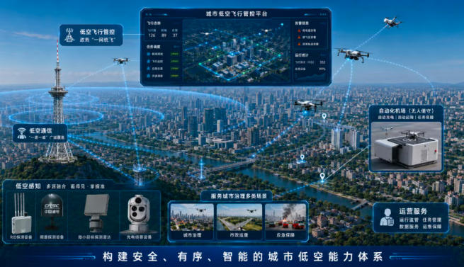 低空领域再中标!中国通号自研感知设备赋能太原智慧城市建设(图2) 低空领域再中标!中国通号自研感知设备赋能太原智慧城市建设(图2)