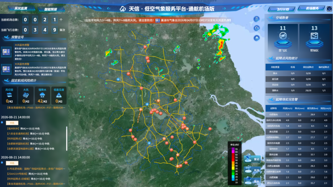 驭风而行 天信·低空气象服务平台助力通航机场智慧化运行(图1) 驭风而行 天信·低空气象服务平台助力通航机场智慧化运行(图1)