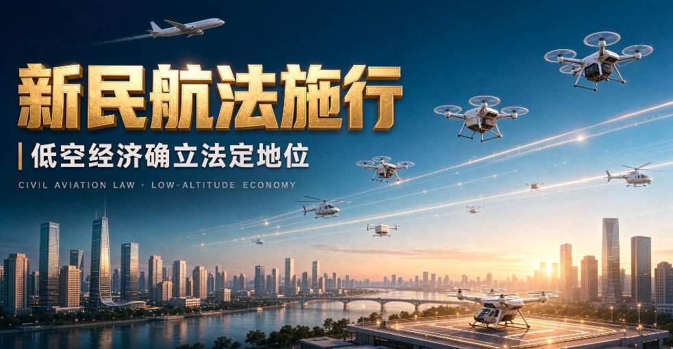 新民航法施行,低空经济确立法定地位(图1) 新民航法施行,低空经济确立法定地位(图1)