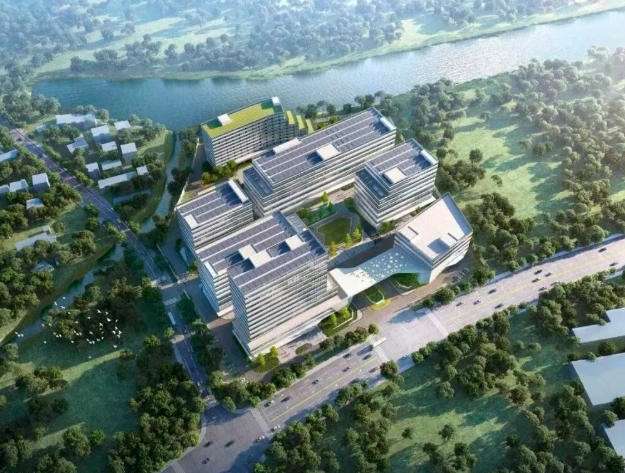 杭州湾南翼低空经济创新研发中心首块底板浇筑完成(图1)
