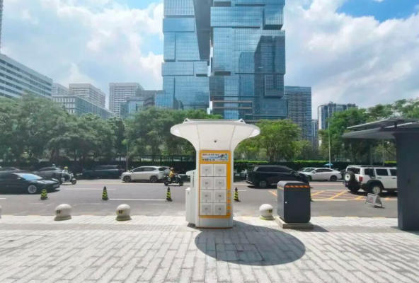 深圳湾科技生态园启动无人机智能配送柜试运行(图1)