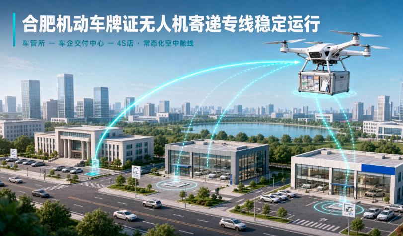 合肥提车新体验:临牌不排队,无人机十五分钟送到4S店(图1) 合肥提车新体验:临牌不排队,无人机十五分钟送到4S店(图1)
