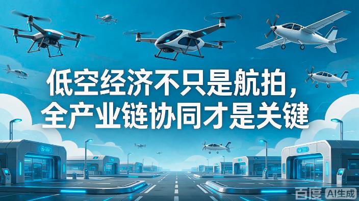 低空经济不只是航拍，全产业链协同才是关键(图1)