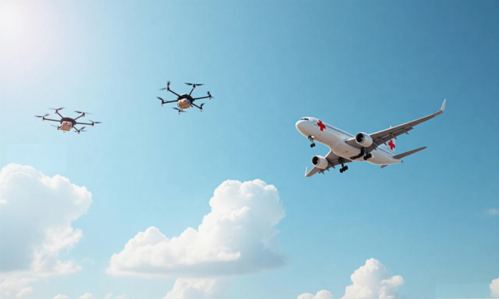 广东低空经济爆发：700条航线+80万次物流飞行，打造‘30分钟救援网’(图1)