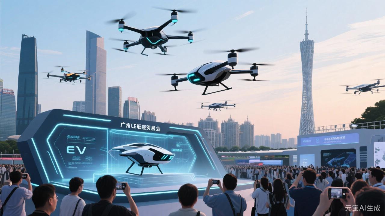 粤港澳大湾区低空经济“升维”，广州低贸会搭建6万平全球秀场(图1)