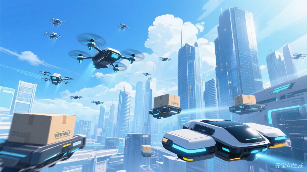 低空物流共同体在京启动 多方共建智慧物流新生态(图1) 低空物流共同体在京启动 多方共建智慧物流新生态(图1)