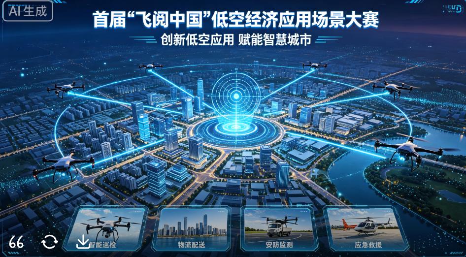 首届“飞阅中国”低空经济应用场景大赛启幕!三大赛道、四地联动(图1) 首届“飞阅中国”低空经济应用场景大赛启幕!三大赛道、四地联动(图1)