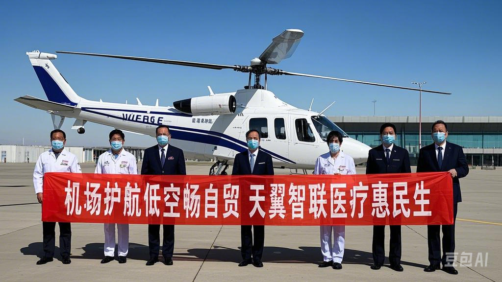 苍穹破晓·智联民生——乌鲁木齐低空医疗运输首航开启城市物流新纪元(图2)