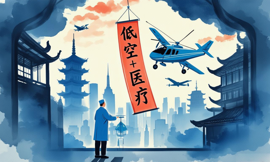 安吉县“低空+医疗”创新应用落地，无人机运输开启医疗新纪元  (图1)