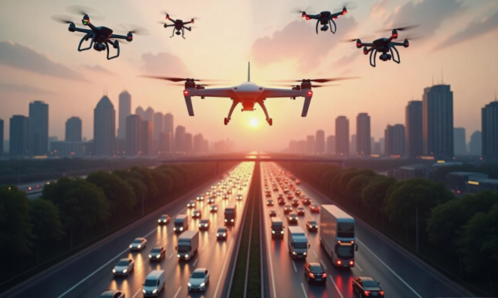 各省 2025 低空经济发展路线，代表性企业强势登场(图1)