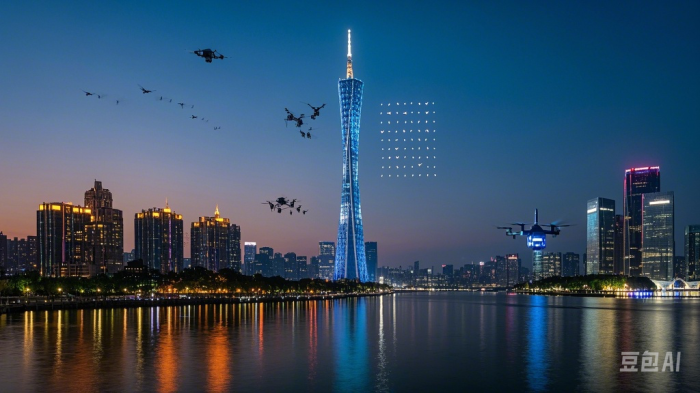广州低空经济融入AI “飞”在前沿(图1) 广州低空经济融入AI “飞”在前沿(图1)