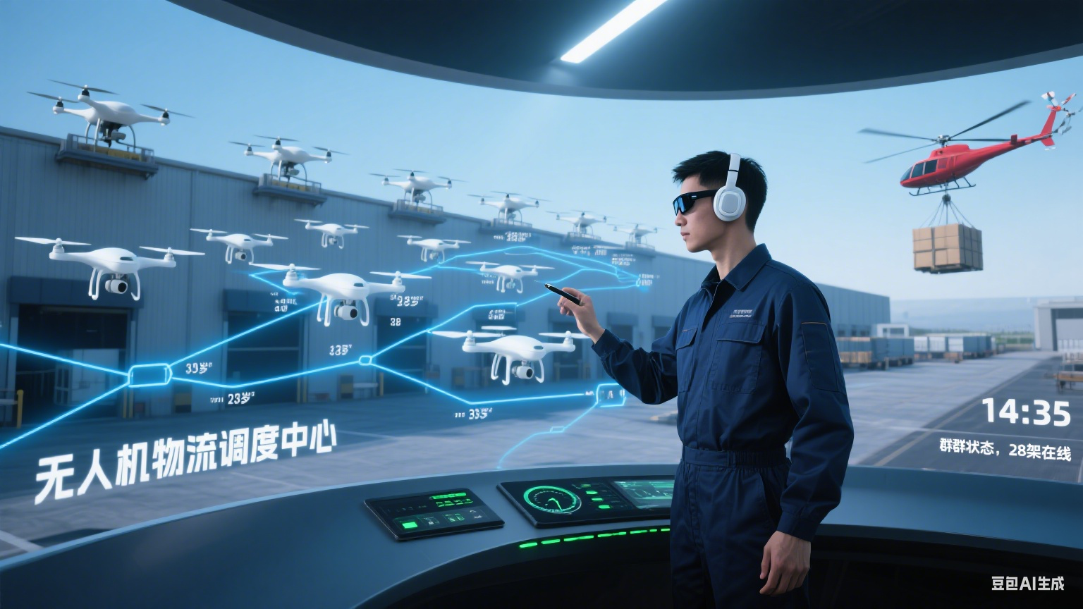 无人机群飞行规划员：低空经济中的“技术先锋”！(图1)