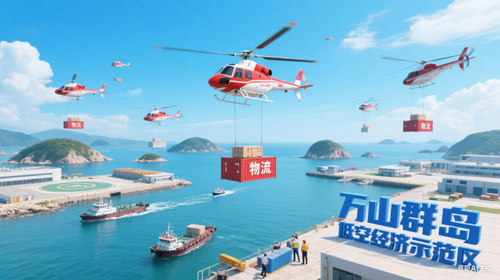 万山群岛低空经济示范区建设：海岛经济腾飞的新引擎(图1)