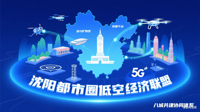 沈阳都市圈低空经济联盟：八城协同，推动区域经济一体化发展(图1)
