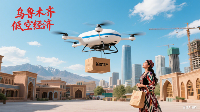 乌鲁木齐低空经济的新突破：无人机全链条企业的诞生(图1)