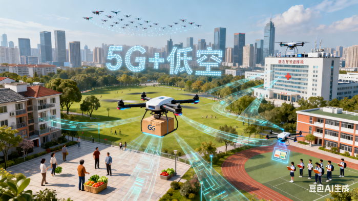 5G赋能低空场景，多地建服务平台(图1)