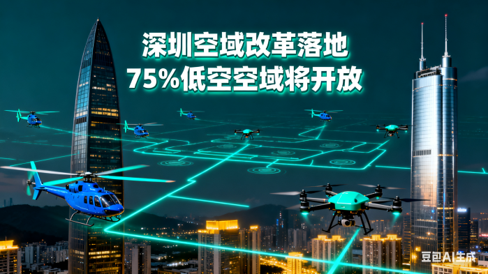 深圳低空空域75%将开放(图1) 深圳低空空域75%将开放(图1)