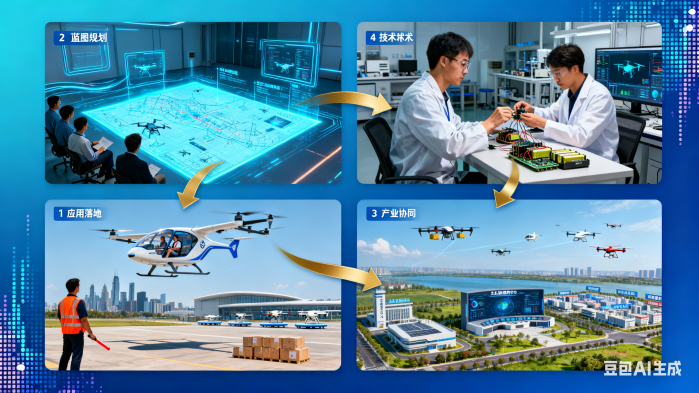 技术+应用双轮驱动，低空经济加速落地千行百业(图1)