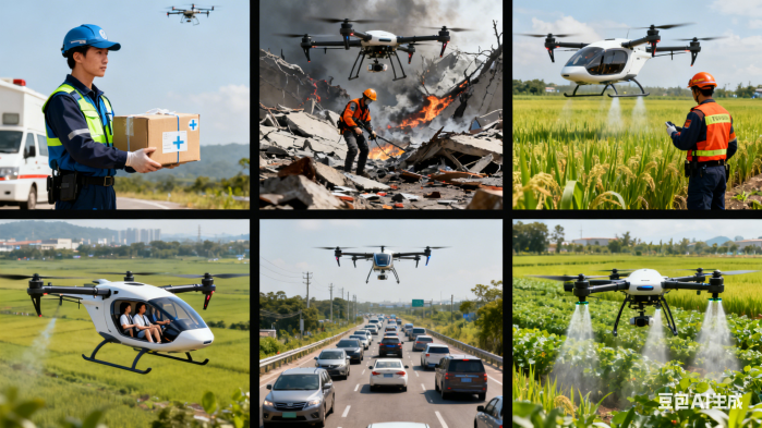 低空经济的民生刚需(图1) 低空经济的民生刚需(图1)