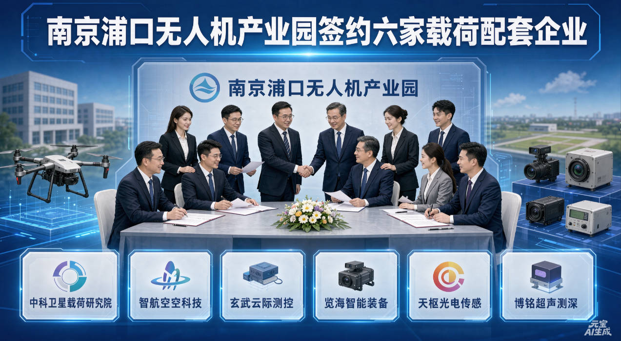 浦口签约背后,中国无人机告别“买办”时代(图1) 浦口签约背后,中国无人机告别“买办”时代(图1)