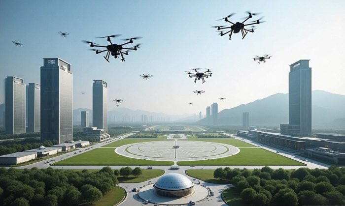 15万㎡试飞区+产学研基地!鸿湖科技园开启低空经济与半导体产业新篇章(图1) 15万㎡试飞区+产学研基地!鸿湖科技园开启低空经济与半导体产业新篇章(图1)